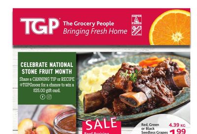 TGP The Grocery People Flyer August 19 to 25