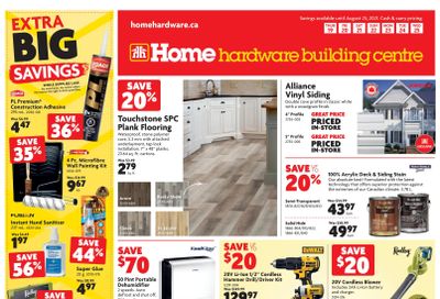 Home Hardware Building Centre (ON) Flyer August 19 to 25