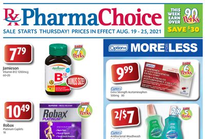 PharmaChoice Health Centre Flyer August 19 to 25