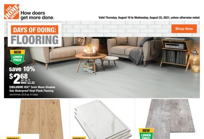 Home Depot (BC) Flyer August 19 to 25