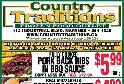 Country Traditions Flyer August 19 to 26