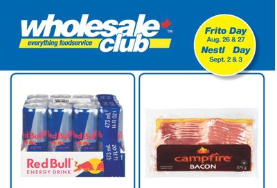 Wholesale Club (West) Flyer August 19 to September 8