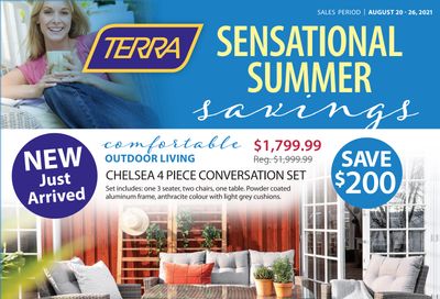 Terra Greenhouses Flyer August 20 to 26