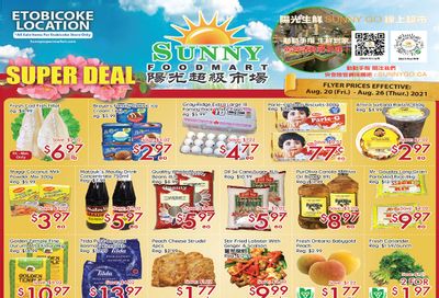 Sunny Foodmart (Etobicoke) Flyer August 20 to 26