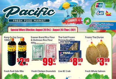 Pacific Fresh Food Market (North York) Flyer August 20 to 26