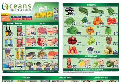 Oceans Fresh Food Market (Brampton) Flyer August 20 to 26