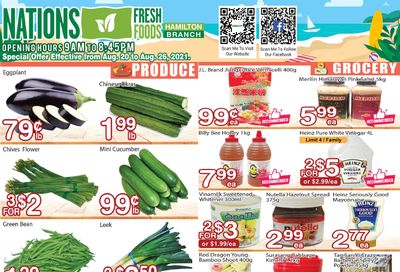 Nations Fresh Foods (Hamilton) Flyer August 20 to 26