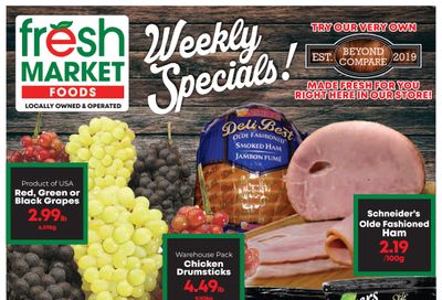 Fresh Market Foods Flyer August 20 to 26