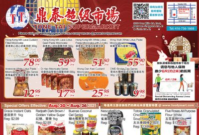 Tone Tai Supermarket Flyer August 20 to 26