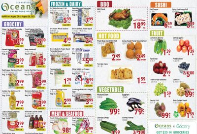 Oceans Fresh Food Market (Mississauga) Flyer August 20 to 26