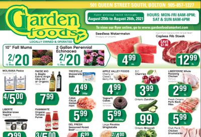Garden Foods Flyer August 20 to 26