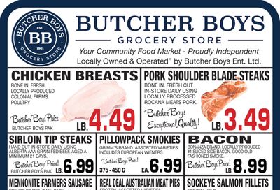 Butcher Boys Grocery Store Flyer August 20 to 26
