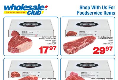 Real Canadian Wholesale Club Food Service Flyer August 20 to September 9