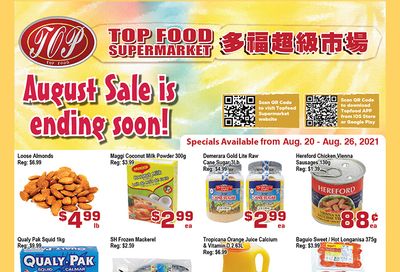 Top Food Supermarket Flyer August 20 to 26
