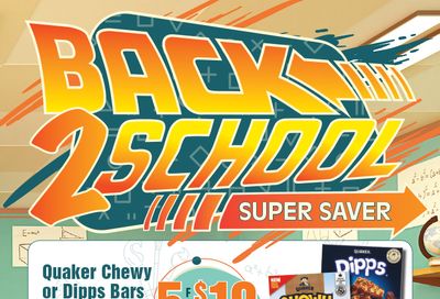 AG Foods Back 2 School Super Saver Flyer August 22 to September 18