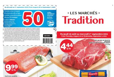 Marche Tradition (QC) Flyer August 26 to September 1