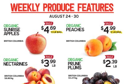 Pomme Natural Market Flyer August 24 to 30