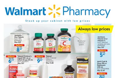 Walmart Pharmacy Flyer August 20 to September 1