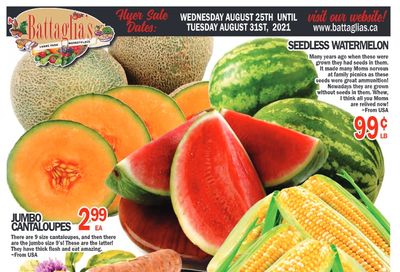 Battaglia's Marketplace Flyer August 25 to 31