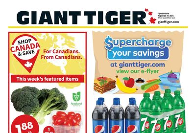 Giant Tiger (ON) Flyer August 25 to 31