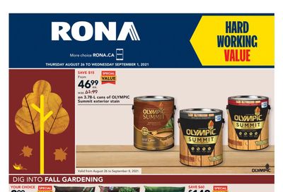 Rona (Atlantic) Flyer August 26 to September 1