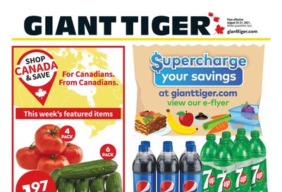 Giant Tiger (West) Flyer August 25 to 31