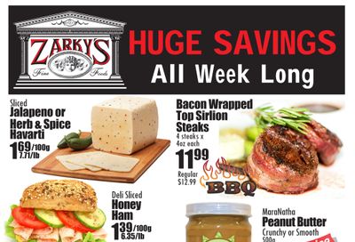 Zarky's Flyer August 25 to 31