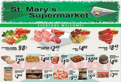 St. Mary's Supermarket Flyer August 25 to 31