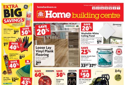 Home Building Centre (ON) Flyer August 26 to September 1