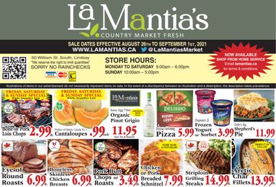 LaMantia's Flyer August 26 to September 1