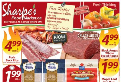 Sharpe's Food Market Flyer August 26 to September 1