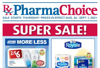 PharmaChoice (ON & Atlantic) Flyer August 26 to September 1