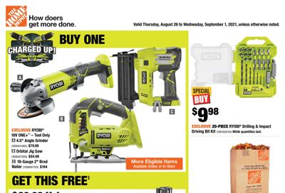 Home Depot (ON) Flyer August 26 to September 1