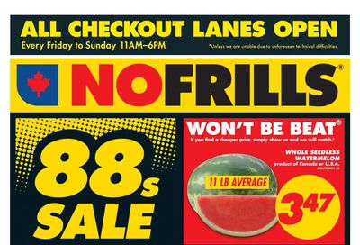 No Frills (West) Flyer August 27 to September 2