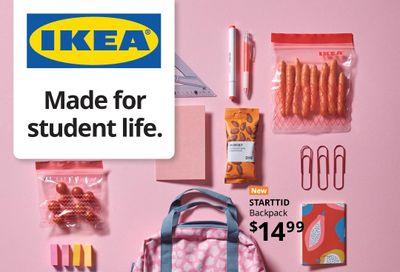 Ikea Made for Student Life Flyer August 26 to September 8
