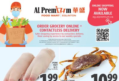 Al Premium Food Mart (Eglinton Ave.) Flyer August 26 to September 1