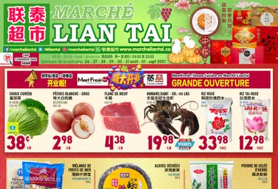 Marche Lian Tai Flyer August 26 to September 1