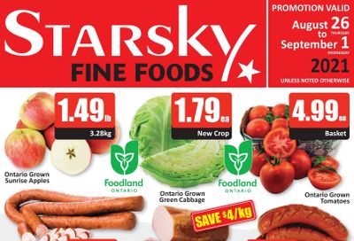 Starsky Foods Flyer August 26 to September 1