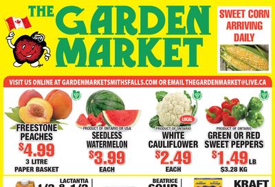 The Garden Market Flyer August 27 to September 2 The Garden Market Flyer August 27 to September 2