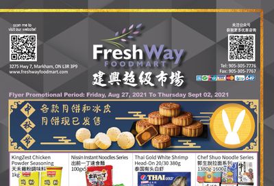 FreshWay Foodmart Flyer August 27 to September 2