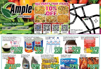 Ample Food Market (North York) Flyer August 27 to September 2