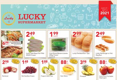 Lucky Supermarket (Surrey) Flyer August 27 to September 2