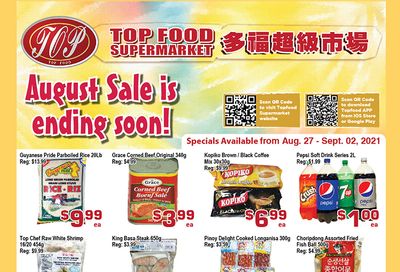 Top Food Supermarket Flyer August 27 to September 2