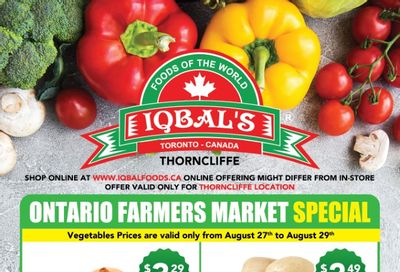 Iqbal Foods Flyer August 27 to 29