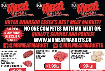 M.R. Meat Market Flyer August 28 to September 4