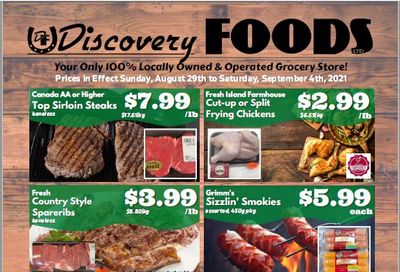 Discovery Foods Flyer August 29 to September 4