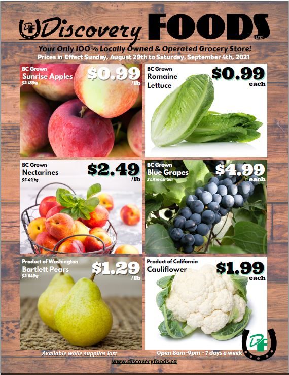 Discovery Foods Flyer August 29 to September 4
