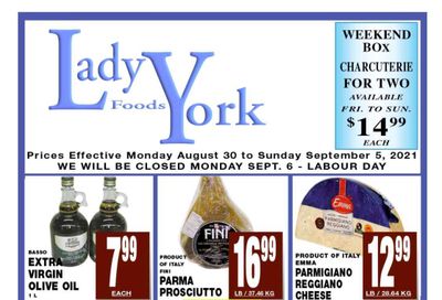 Lady York Foods Flyer August 30 to September 5