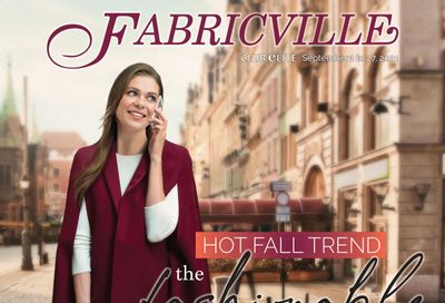 Fabricville Flyer September 1 to 27