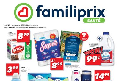 Familiprix Sante Flyer September 2 to 8